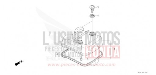 CYLINDER HEAD COVER CBF125MEFT de 2026